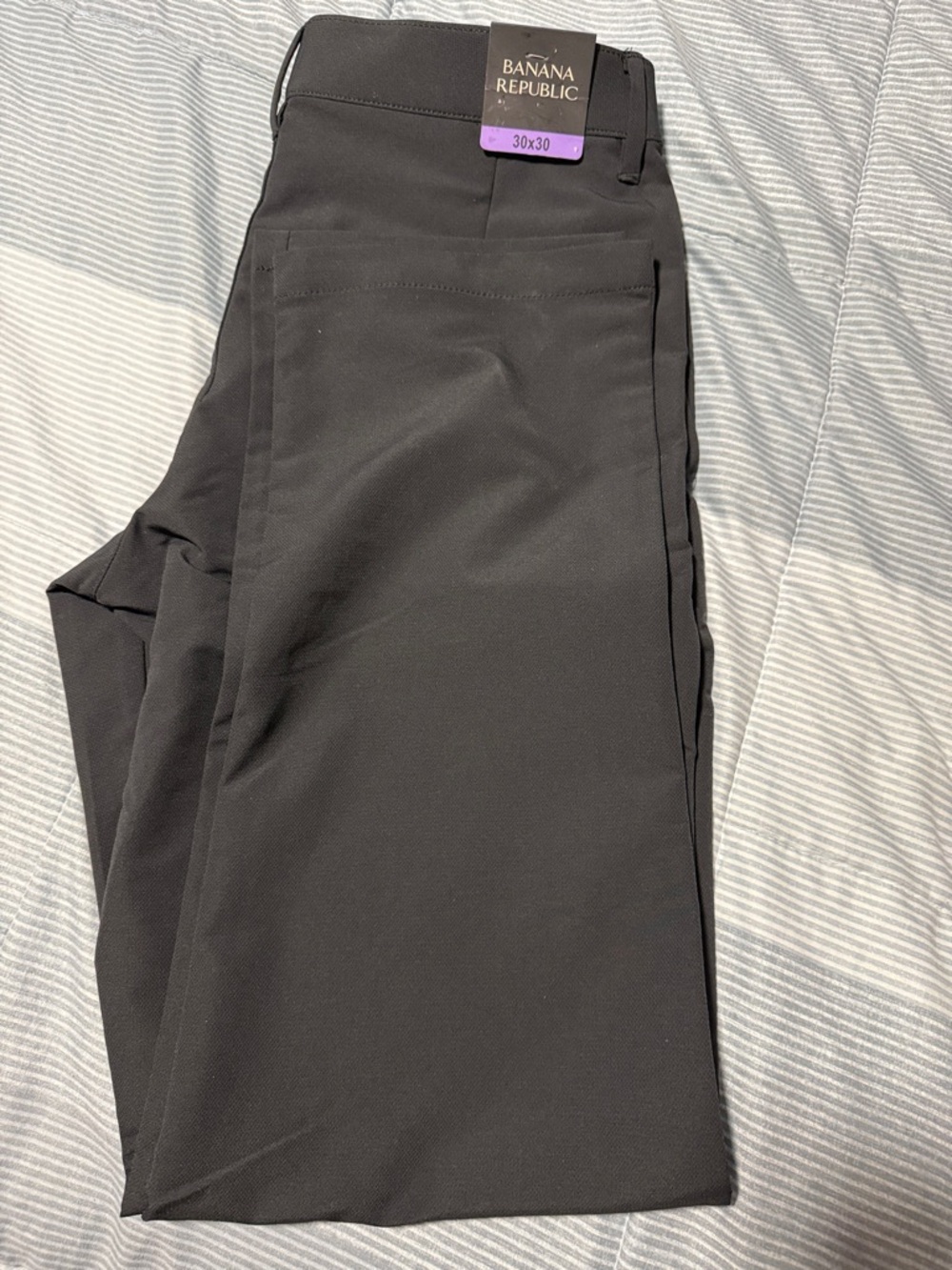 Banana Republic Black Straight Dress Pants